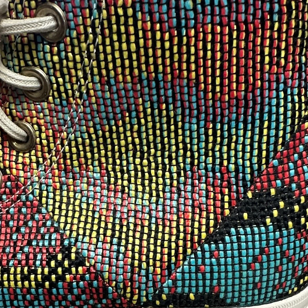 Rare Converse Chuck Taylor All Star Hi Multipanel W Size 10 Embroidered 🆕 - Picture 2 of 13